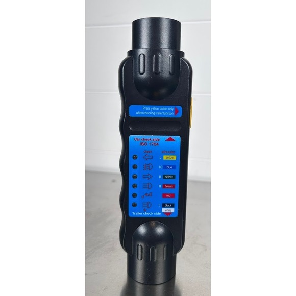 Trailer Light Tester 7-Pin Towing Socket Plug Wiring Circuit Diagnostic - Picture 1 of 4